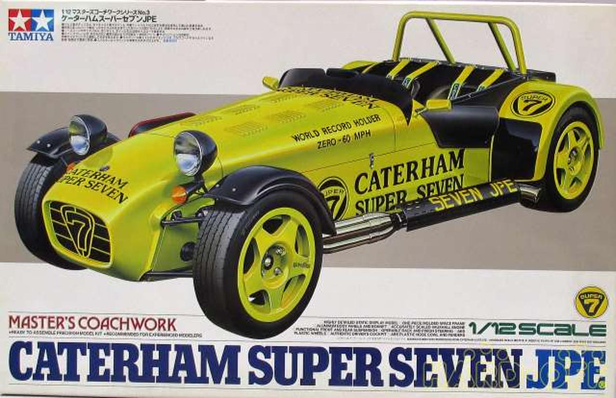 TAMIYA [Free Shipping] 1/12 Caterham Super Seven JPE 'Masters Coachwork Series No.3' - Banzai Thrifting | BanzaiHobby
