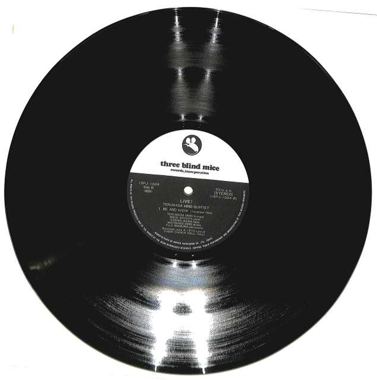 Nippon Phonogram (TBM) Hino Komasa Quintet 'Live!' 15PJ-1024
