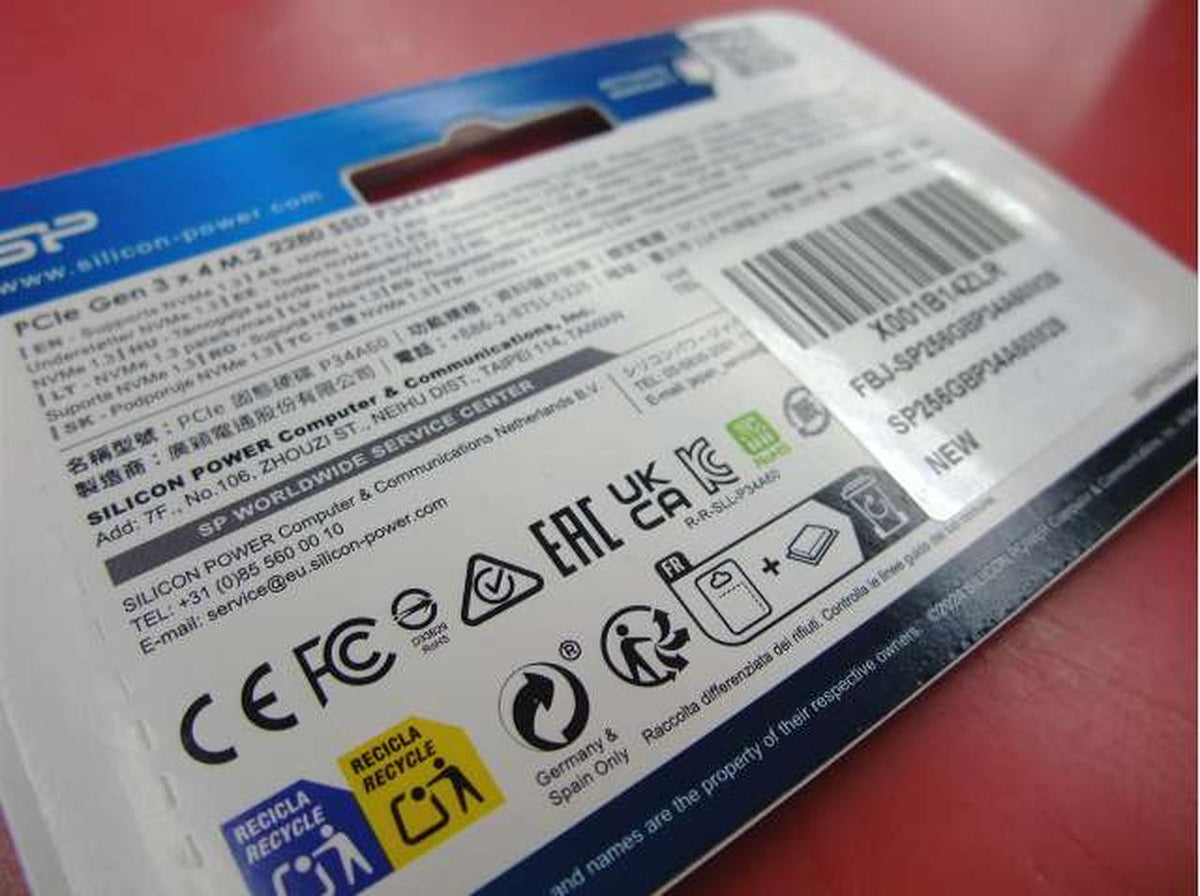 SILICON POWER M.2 SSD SP256GBP34A60M28 - Banzai Thrifting | BanzaiHobby