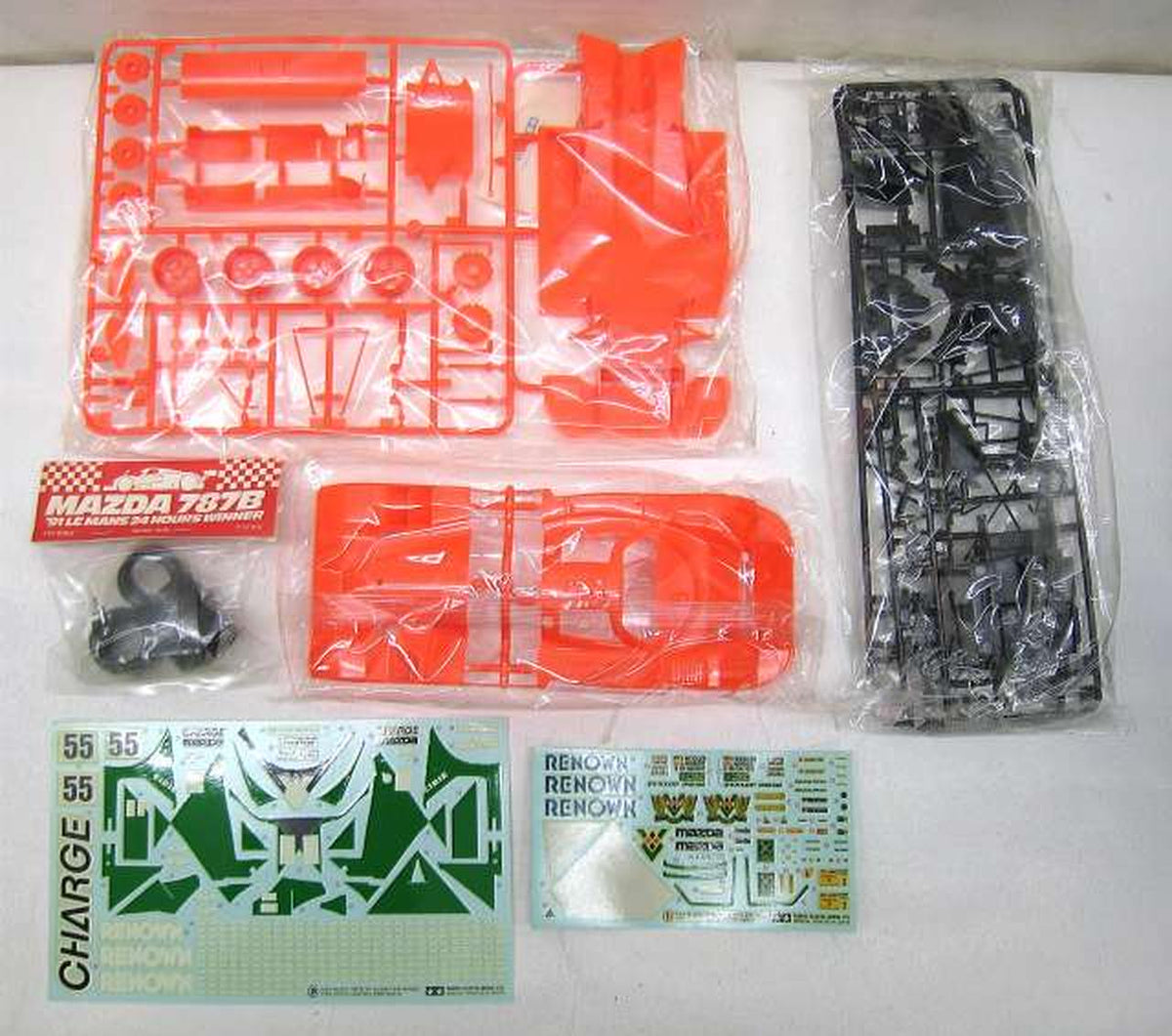 TAMIYA 1/24 Mazda 787B '91 24 Hours of Le Mans Winner 1/24 Mazda 787B '91 24 Hours of Le Mans Winner Car - Banzai Thrifting | BanzaiHobby