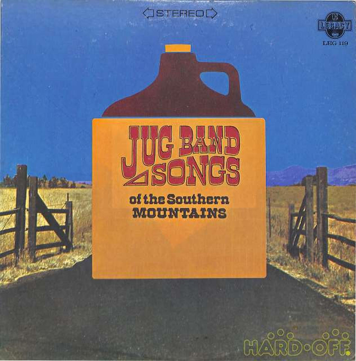 Electra (imported, US) Even Dans Jug Band 'Song of the Southern~ LEG-119'
