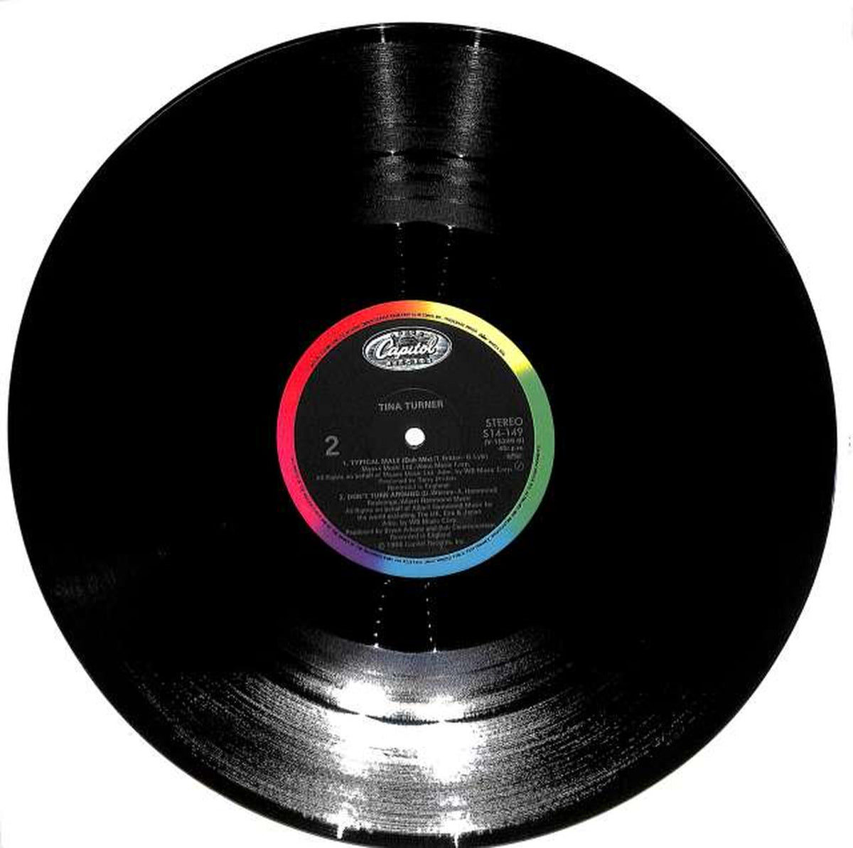 Toshiba EMI Tina Turner "Picical Mail" S14-149