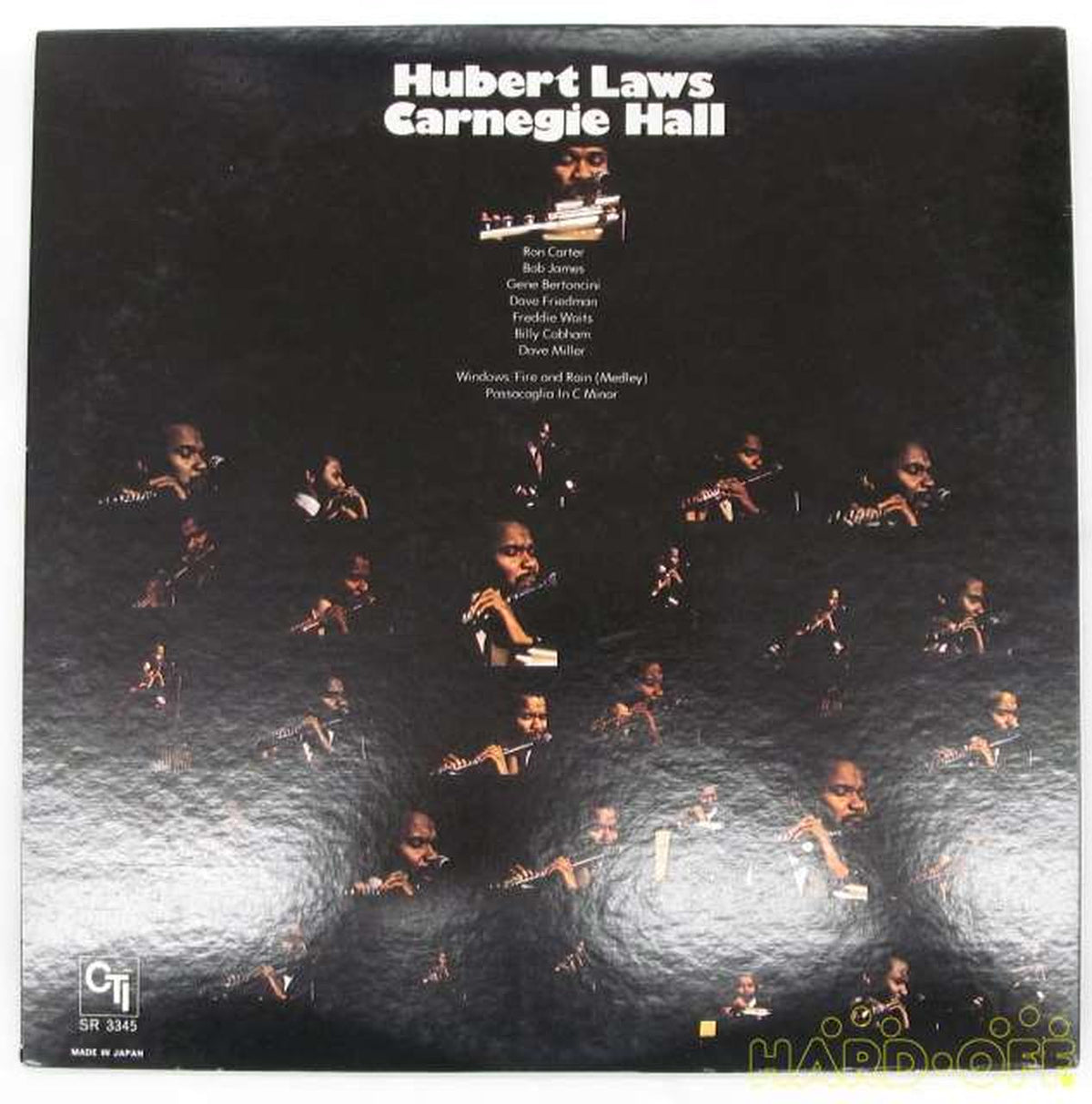 CTI RECORDS Western Music HUBERT LAWS/CARNEGIE HALL
