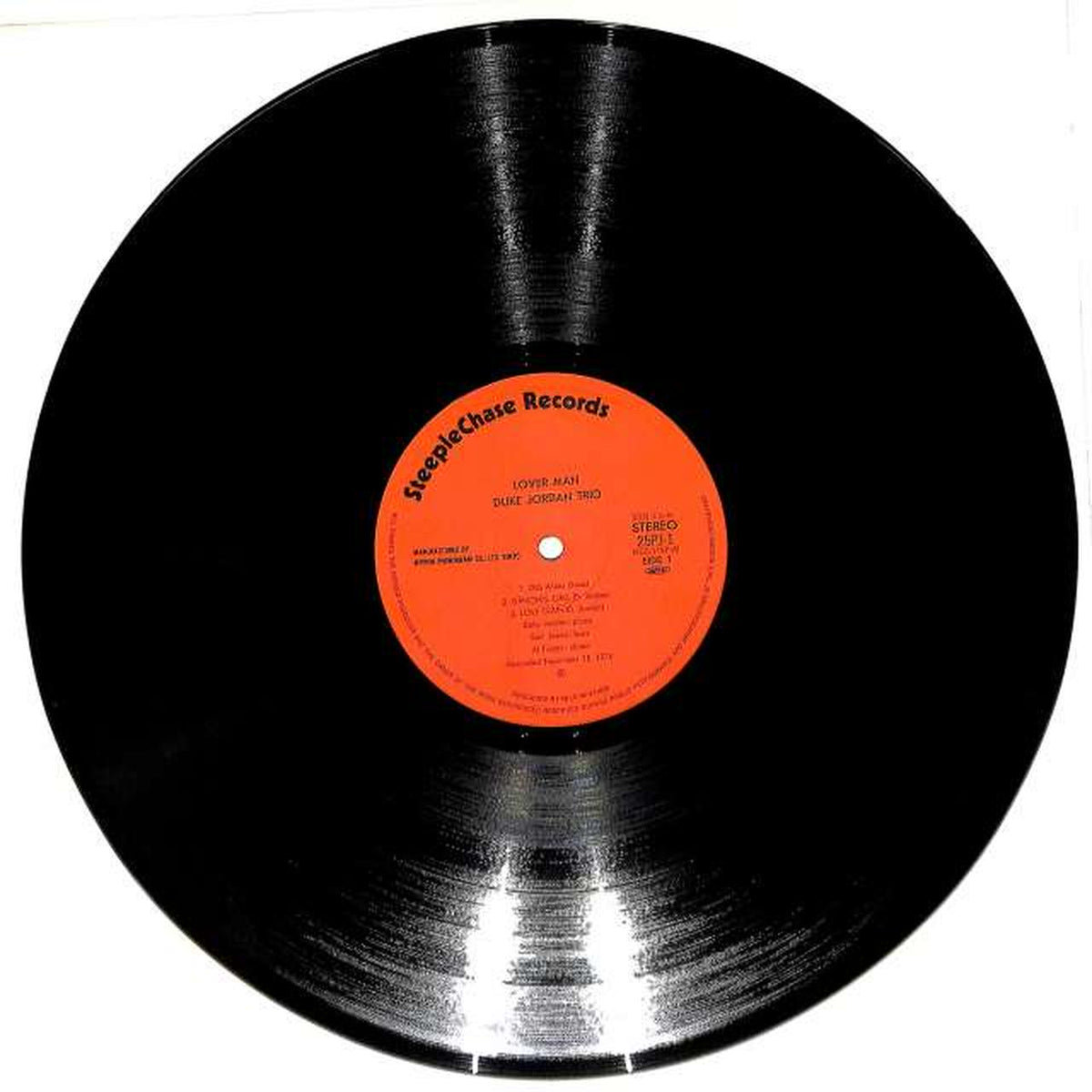 Nippon Phonogram Duke Jordan Trio 'Lover Man' 25PJ-1