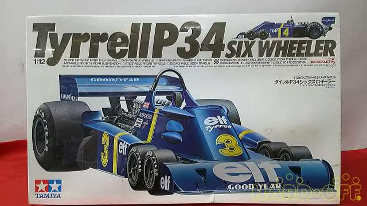 Tamiya Tyrell P34 Six Wheeler 12021 - Banzai Thrifting | BanzaiHobby