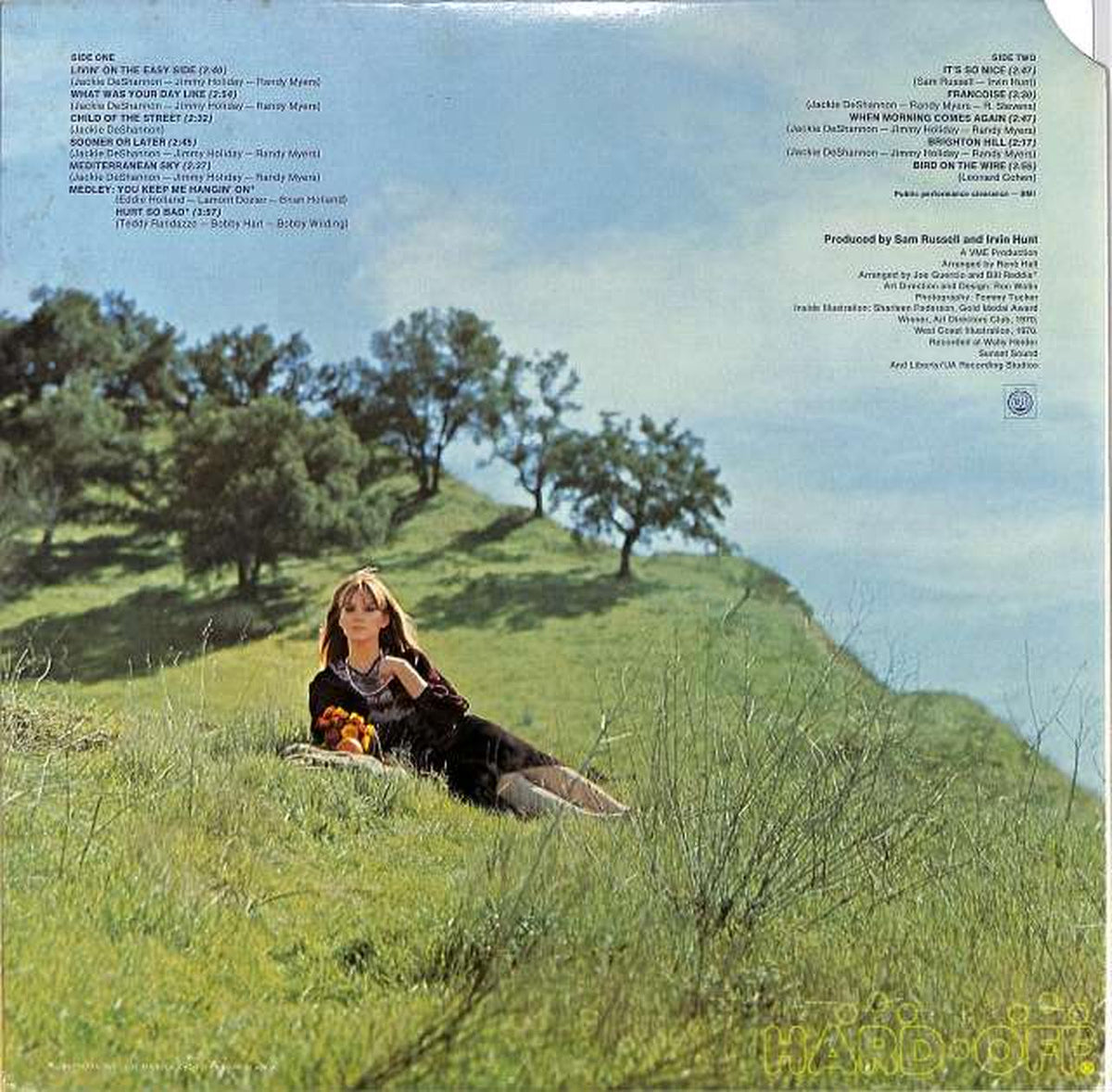 Imperial (imported, rice) Jackie Deshannon "To Be Free" LP-12453
