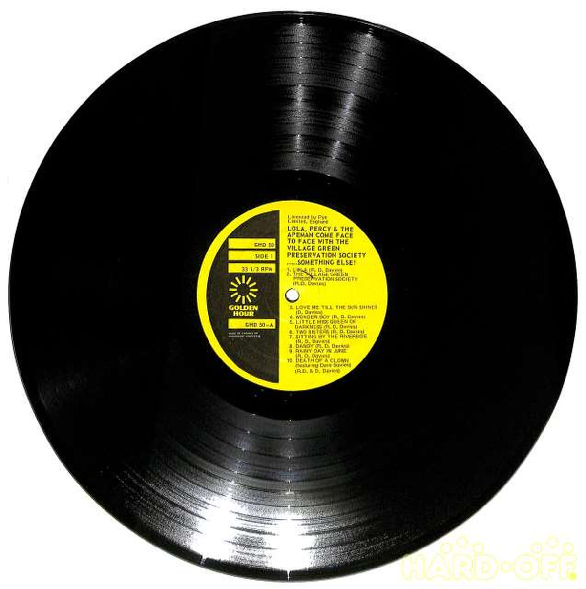Golden hour Kinks "LOLA, PERCY AND APEMAN..." GHD 50 (exported to USA) 2LP