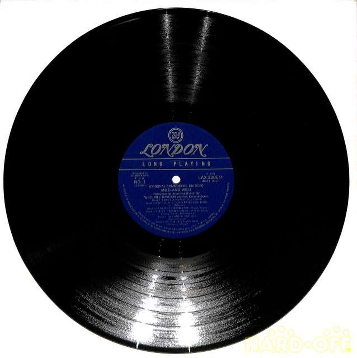 King Wild Bill Davison & Commodores "Mild and Wa LAX3306