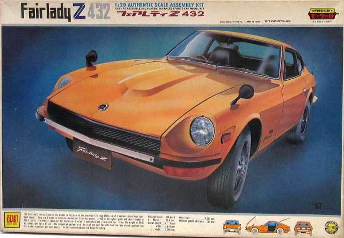 Otaki (OTAKI) 1/20 Fairlady Z432 Motorized Kit [OT3-28] - Banzai Thrifting | BanzaiHobby