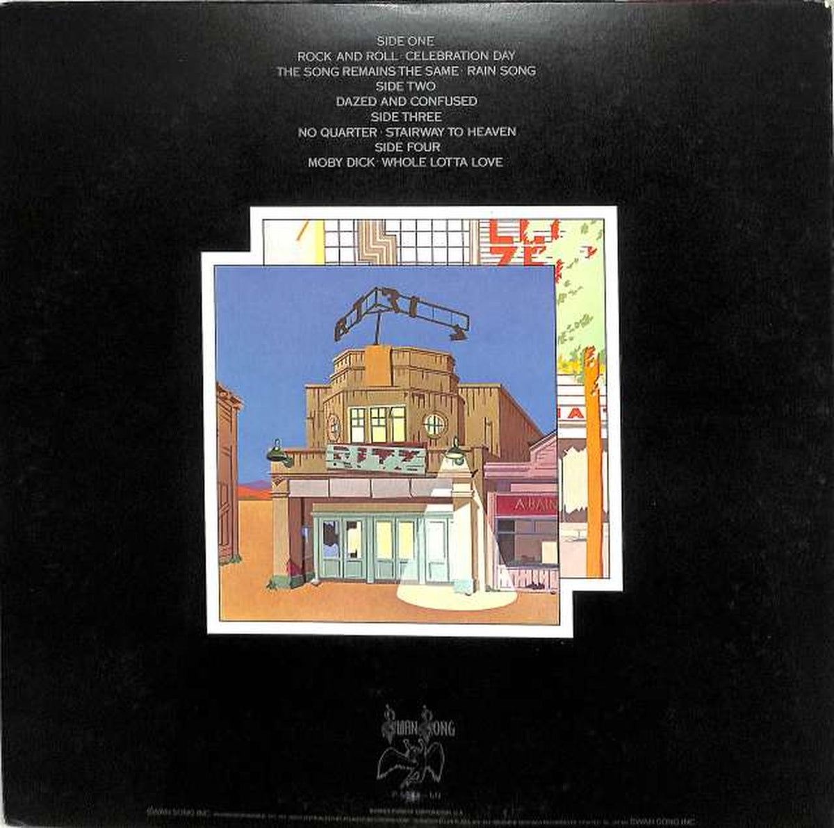 Warner Pioneer Led Zeppelin "Eternal Poem" P-5544~5N
