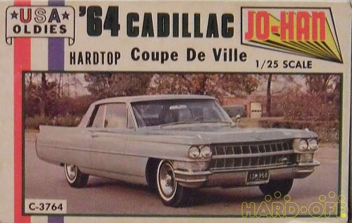 Johan Car & Truck 1964 Cadillac 1/25 - Banzai Thrifting | BanzaiHobby