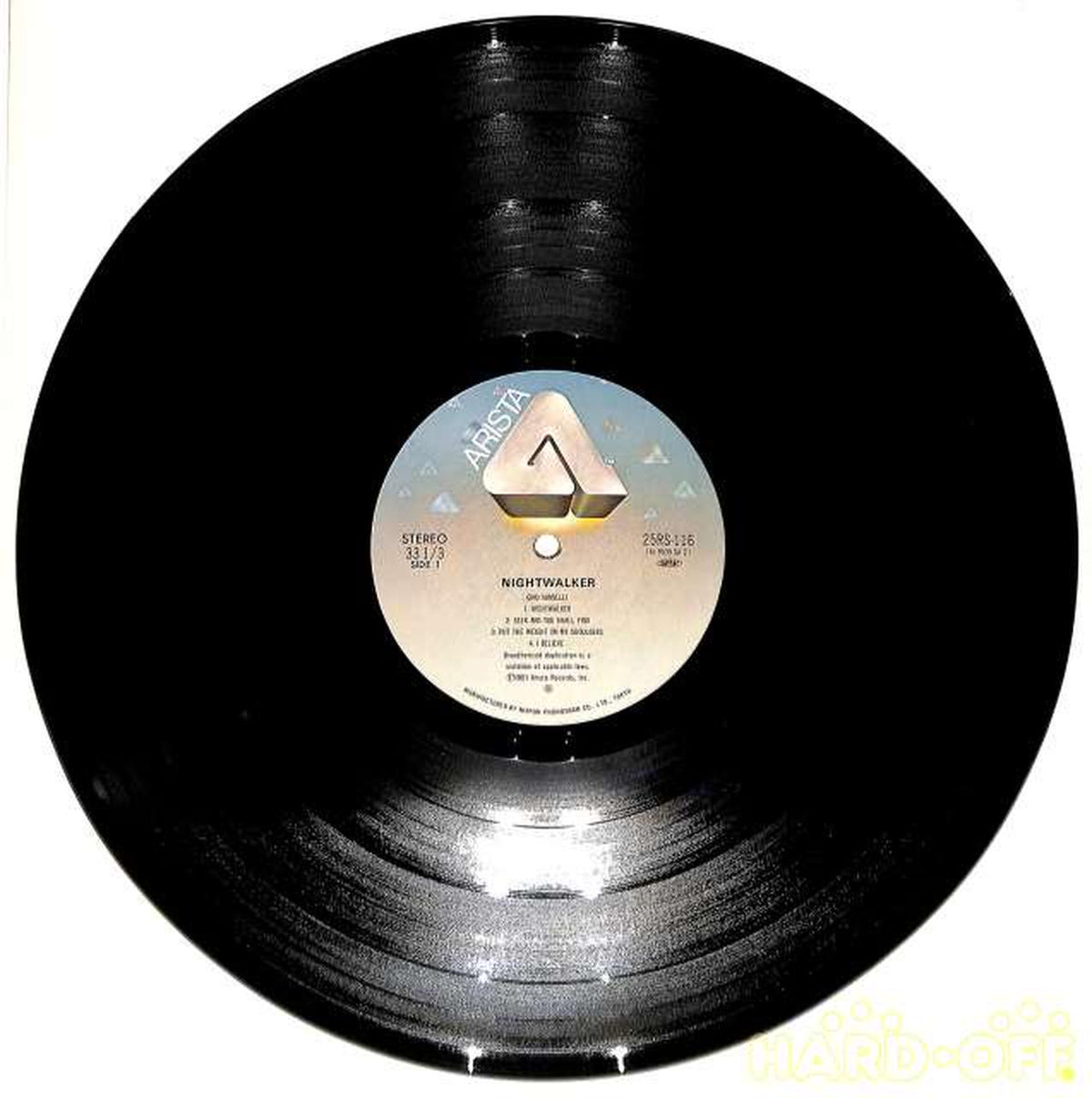 Nippon Phonogram (Arista) Gino Banelli 'Nightwalker' 25RS-116