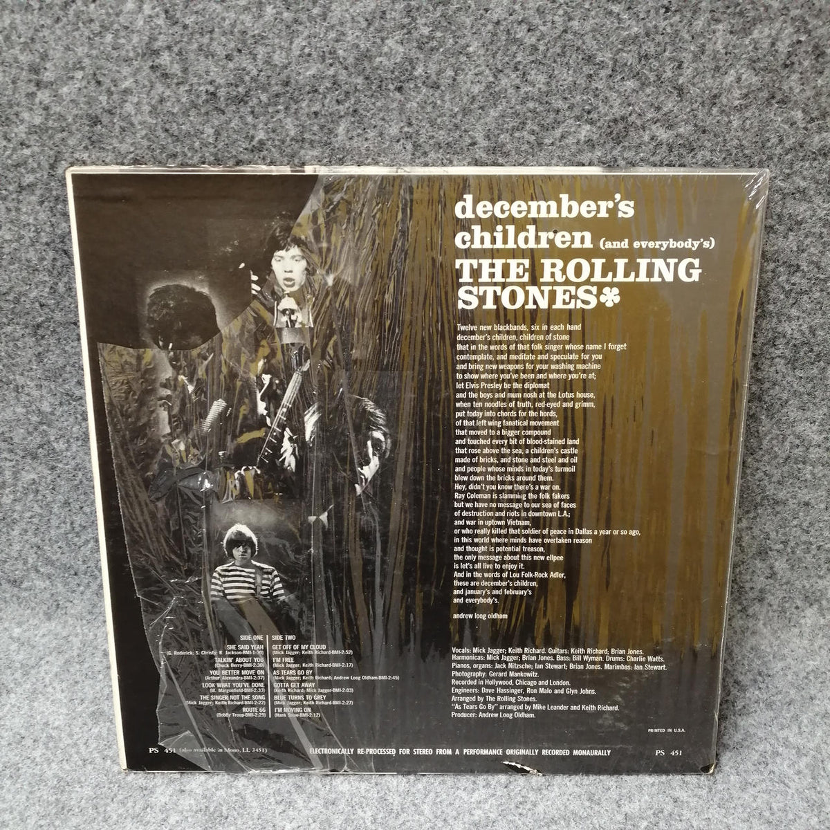 LONDON Rolling Stones 'Descendants Children' PS451