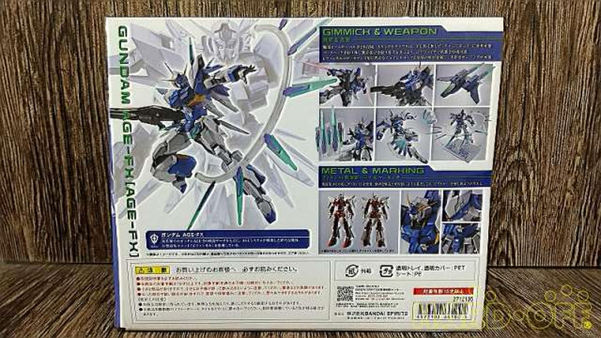 ＢANDAI NAMUCO METAL Chogokin ROBOT Soul GUNDAM AGE-FH