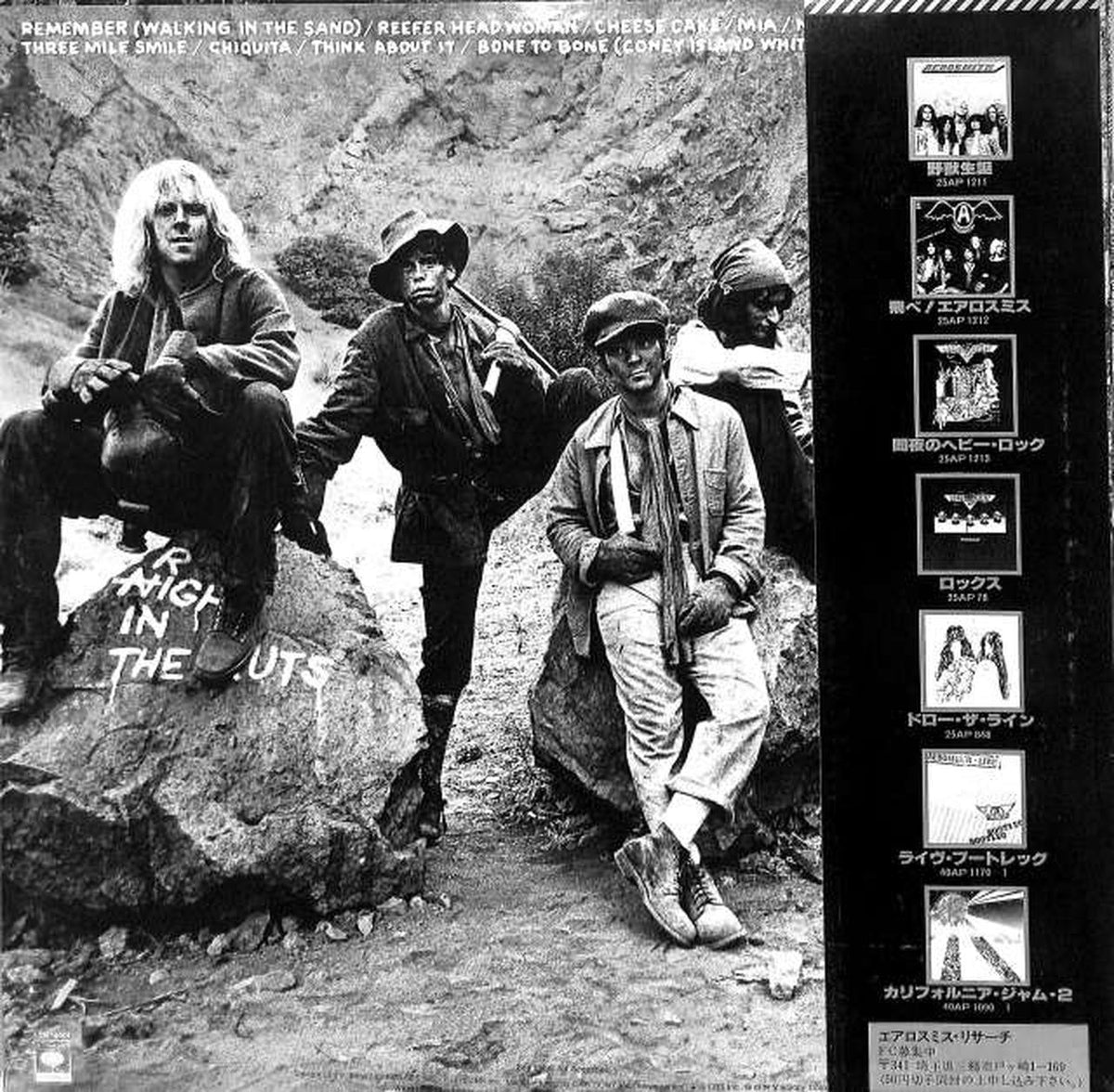 CBS Sony Aerosmith "Night in the Rats" 25AP1601