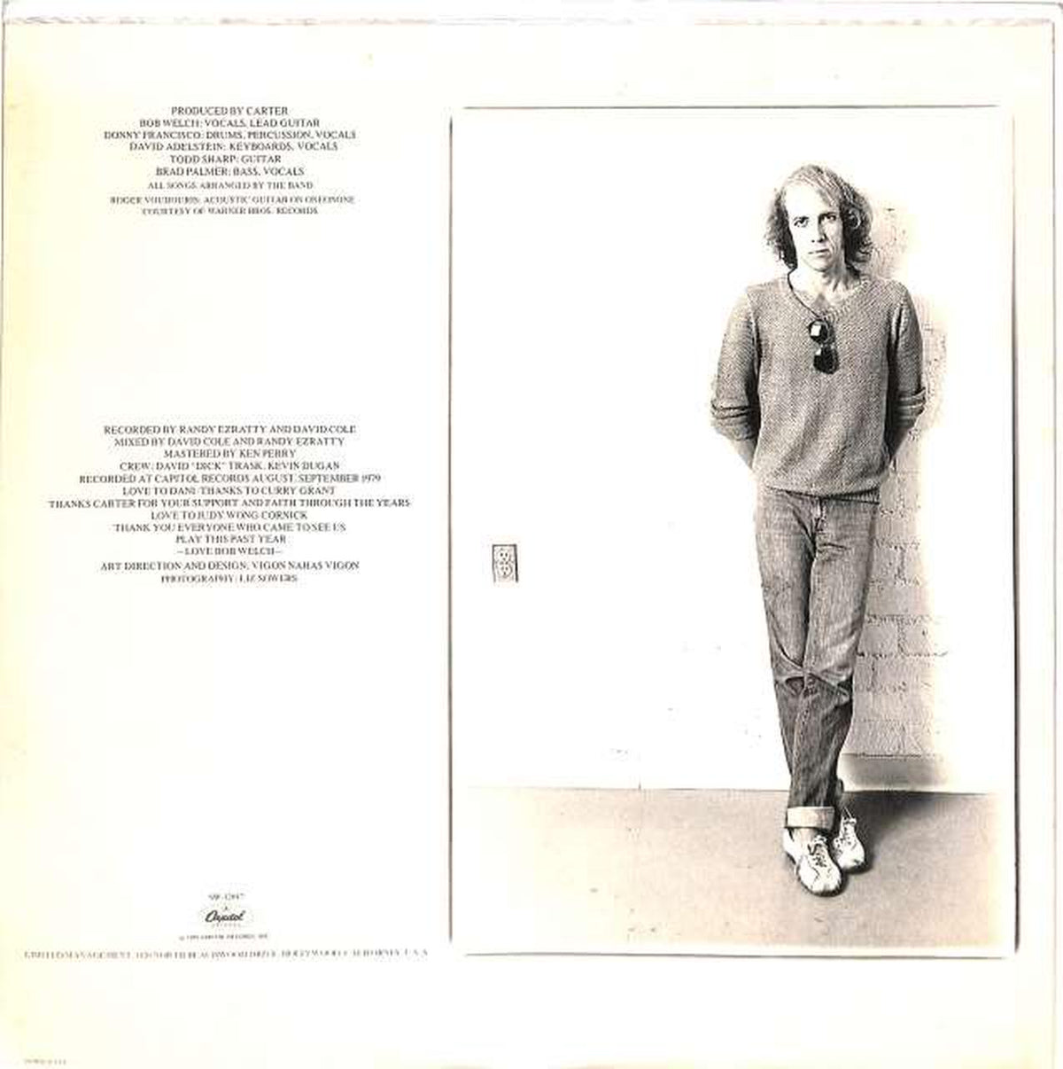 CAPITAL Bob Welch "THE OTHER ONE" SW-12017 (Exported)