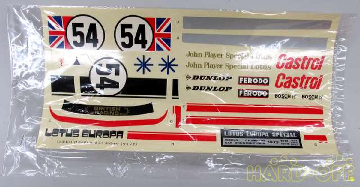 Nichimo [Free Shipping] 1/12 Lotus Europe Special Racing Type [MB-1202] - Banzai Thrifting | BanzaiHobby