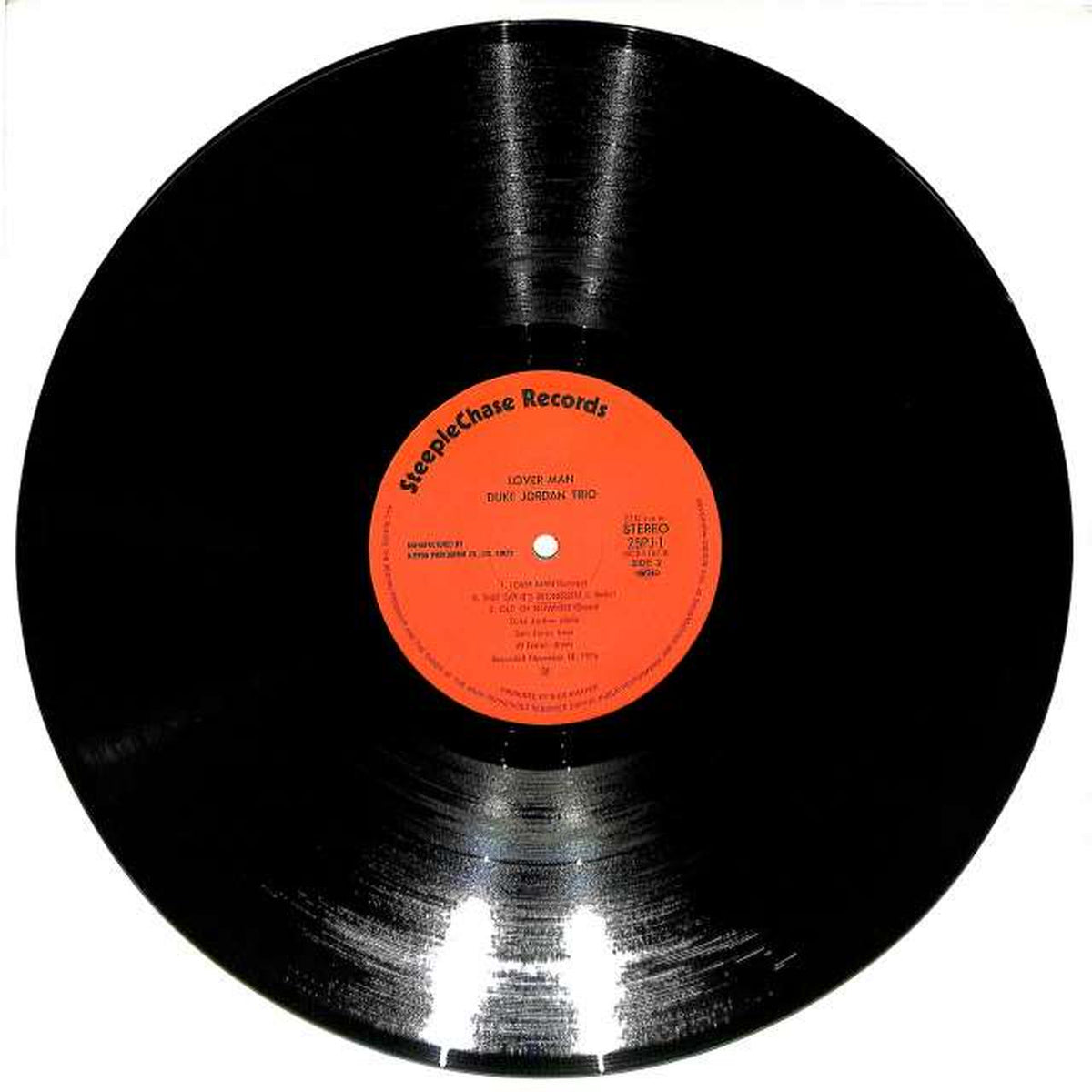 Nippon Phonogram Duke Jordan Trio 'Lover Man' 25PJ-1