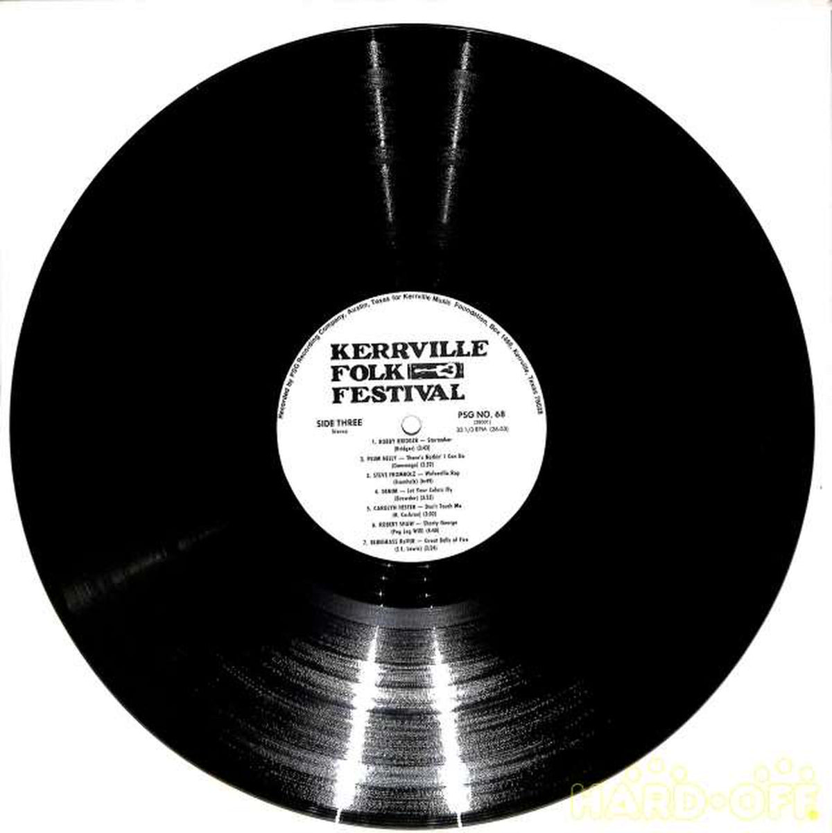 PSG (Bootlek) Kerville Folk Festival 1975 LIVE PSG-68 2LP