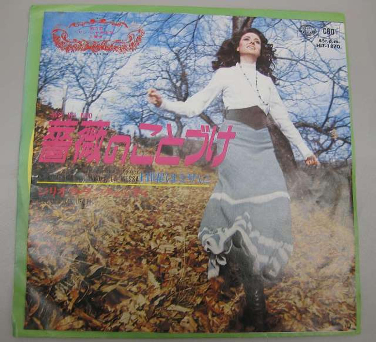 King Records / SEVEN SEAS Gigliolla Cinquetti / The Rose Talk (Promo, Error Edition) Gigliolla Cinquetti / The Rose Talk (Promo, Error Edition)