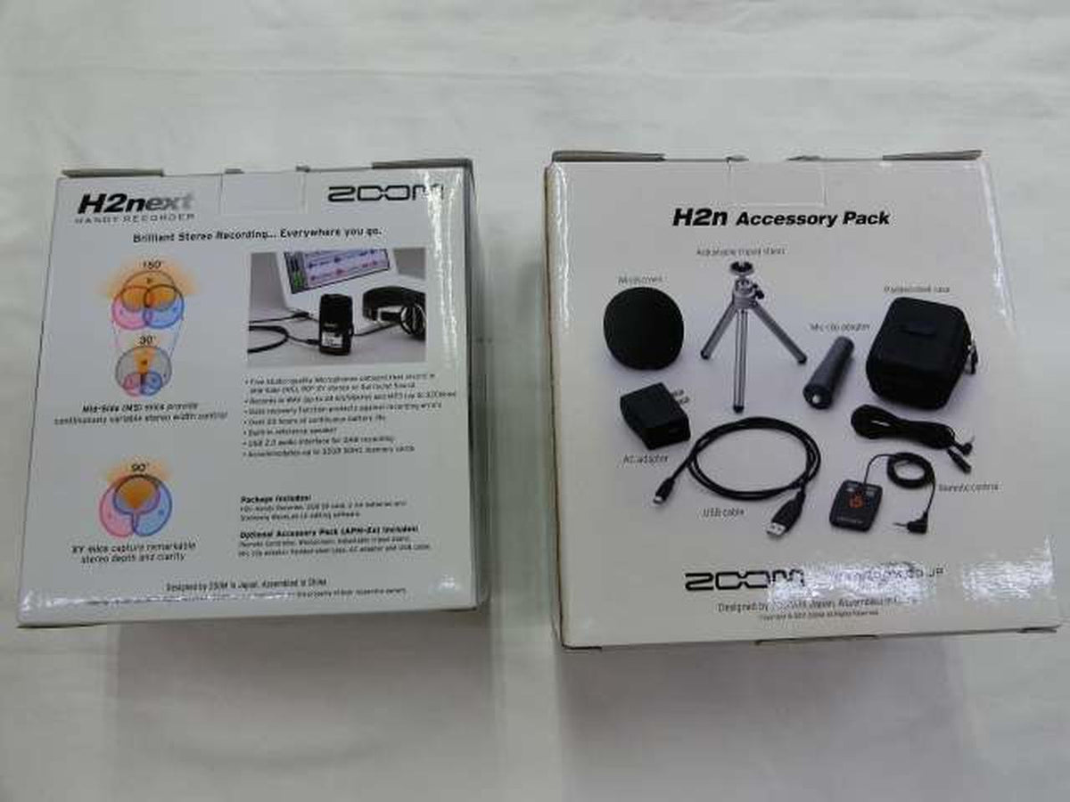 ZOOM Unused Handy Recorder H2NEXT + APH-2N