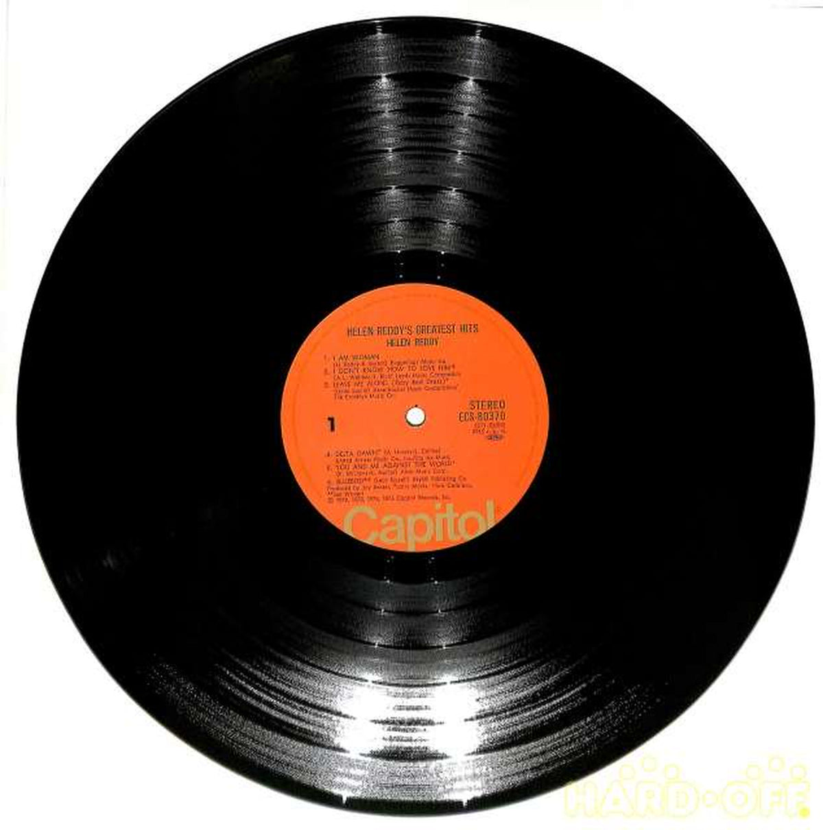 Toshiba EMI Helen Reddy "Greatest Hits" ECS-80370