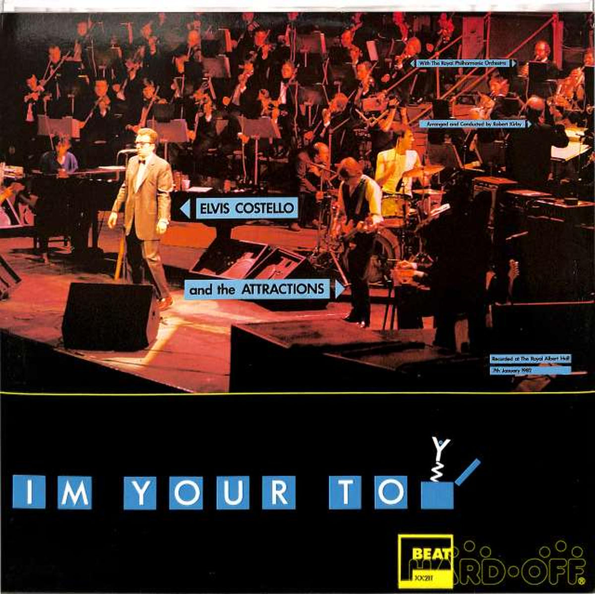 F-beat (imported, English) Elvis Costello "I'm Your Toe" XX-21T