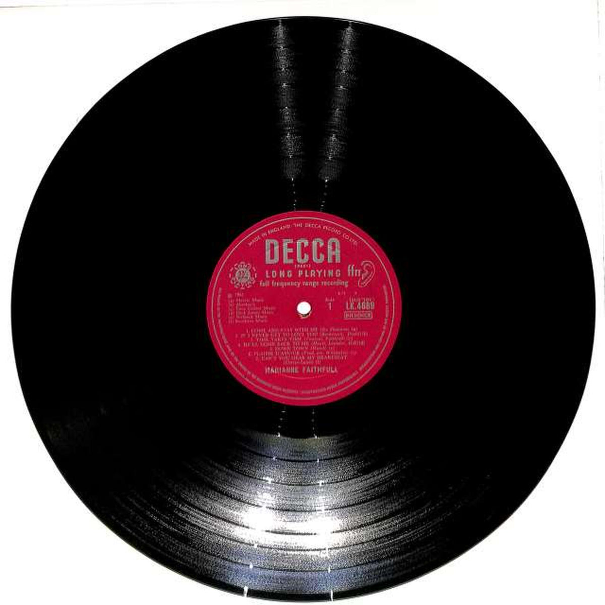 DECCA Marianne Faithful "MARIANNE FAITHFUL LK 4689 (Export)