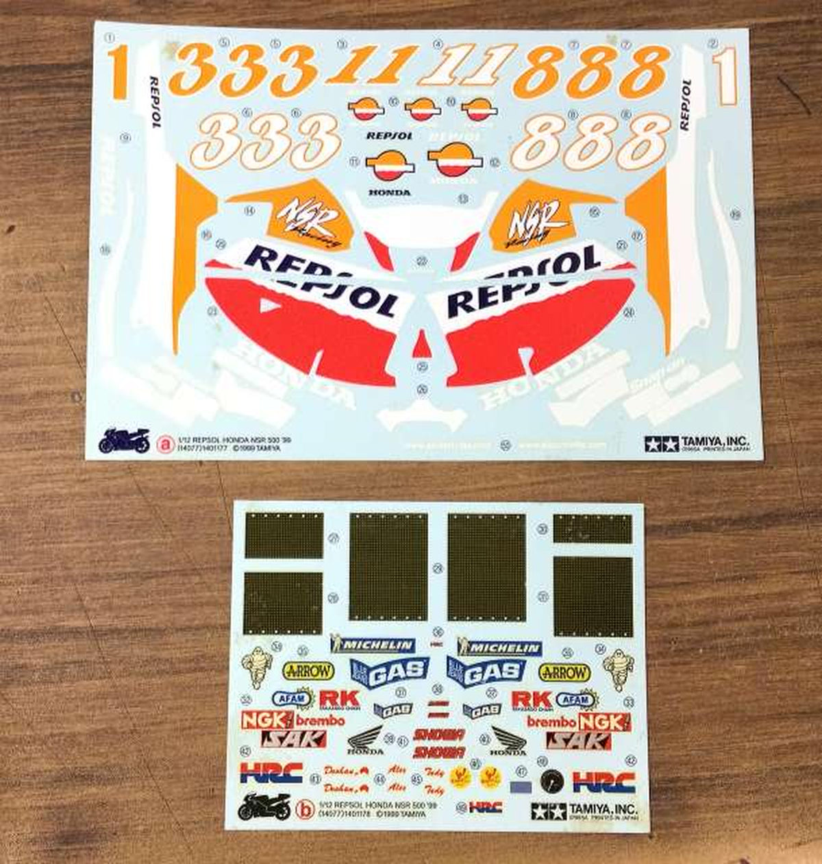Tamiya Repsol Honda NSR500 '99 - Banzai Thrifting | BanzaiHobby