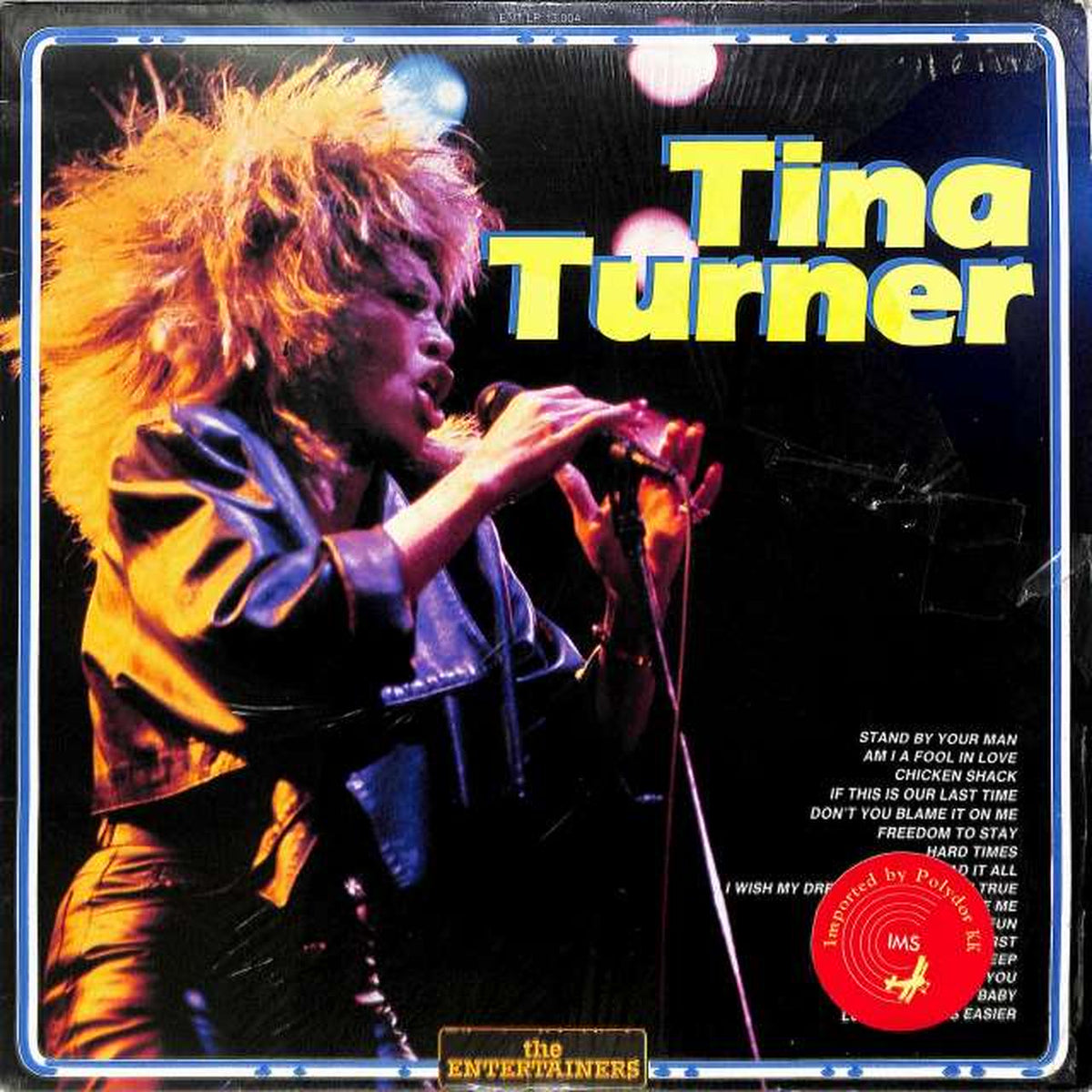 ENTERTAINERS Tina Turner "WITH LKE TURNER & THE ENT LP 13.004 (Lost)