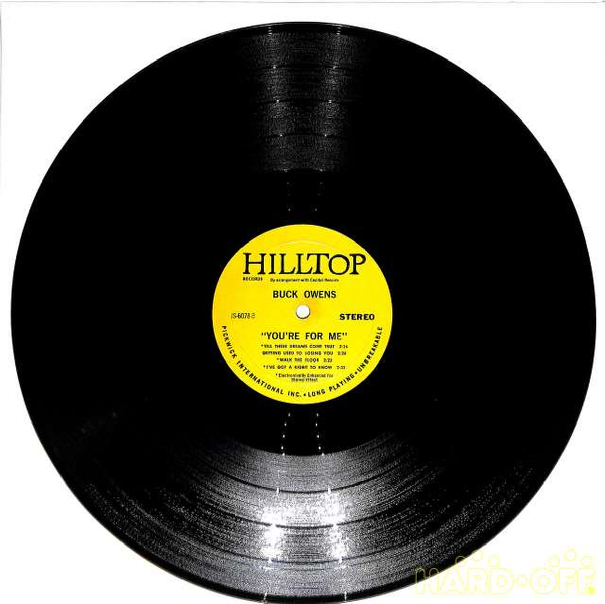 Capitol (imported, US) Buck Owens "You For Me" JS-6078