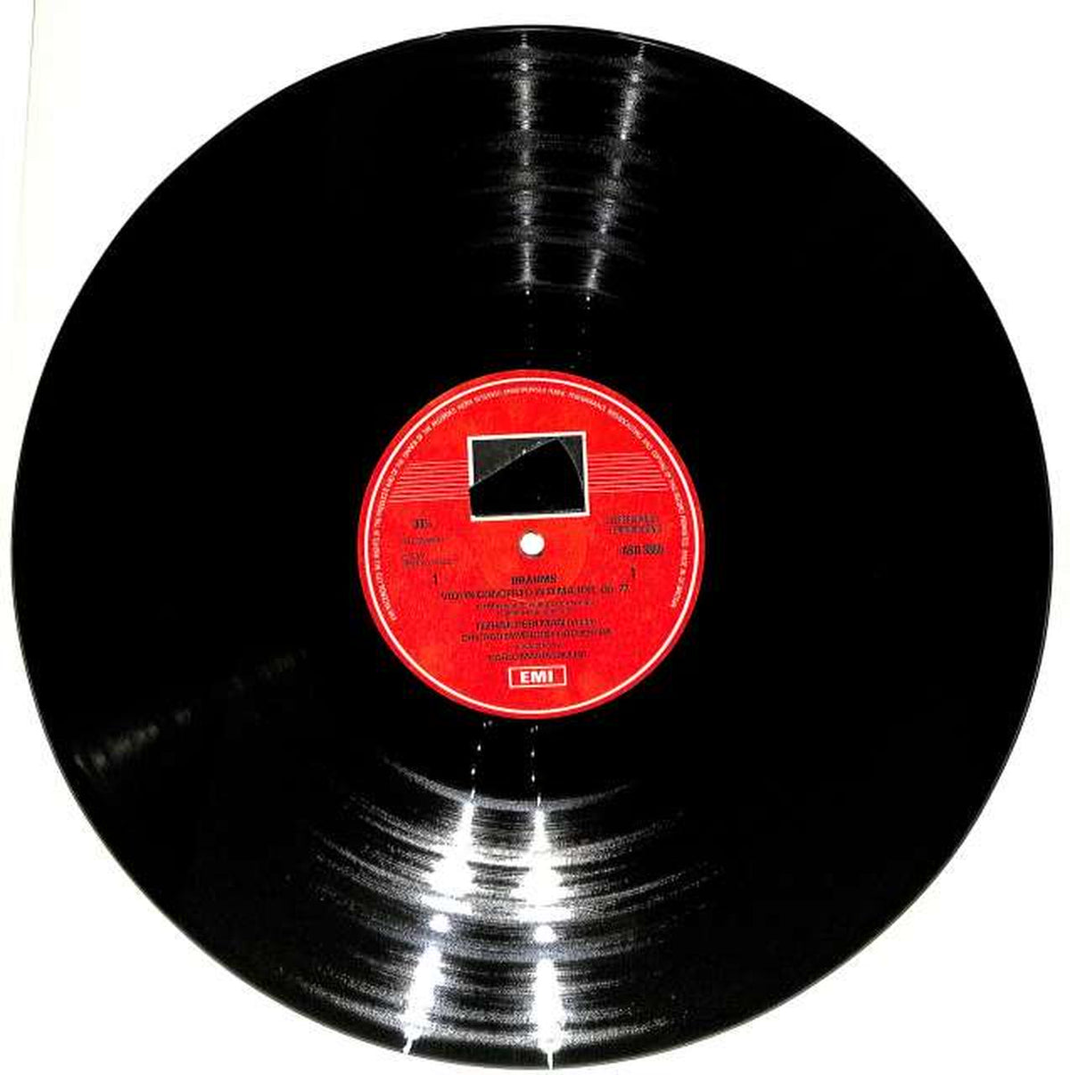 EMI (Input: English) Brahms Violin Concerto Perlmann ASD-3385