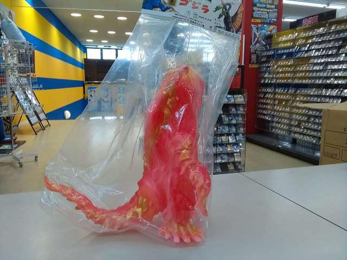 Marusan Robot Soft Vinyl Figure Hedorah Japanese Coral Color