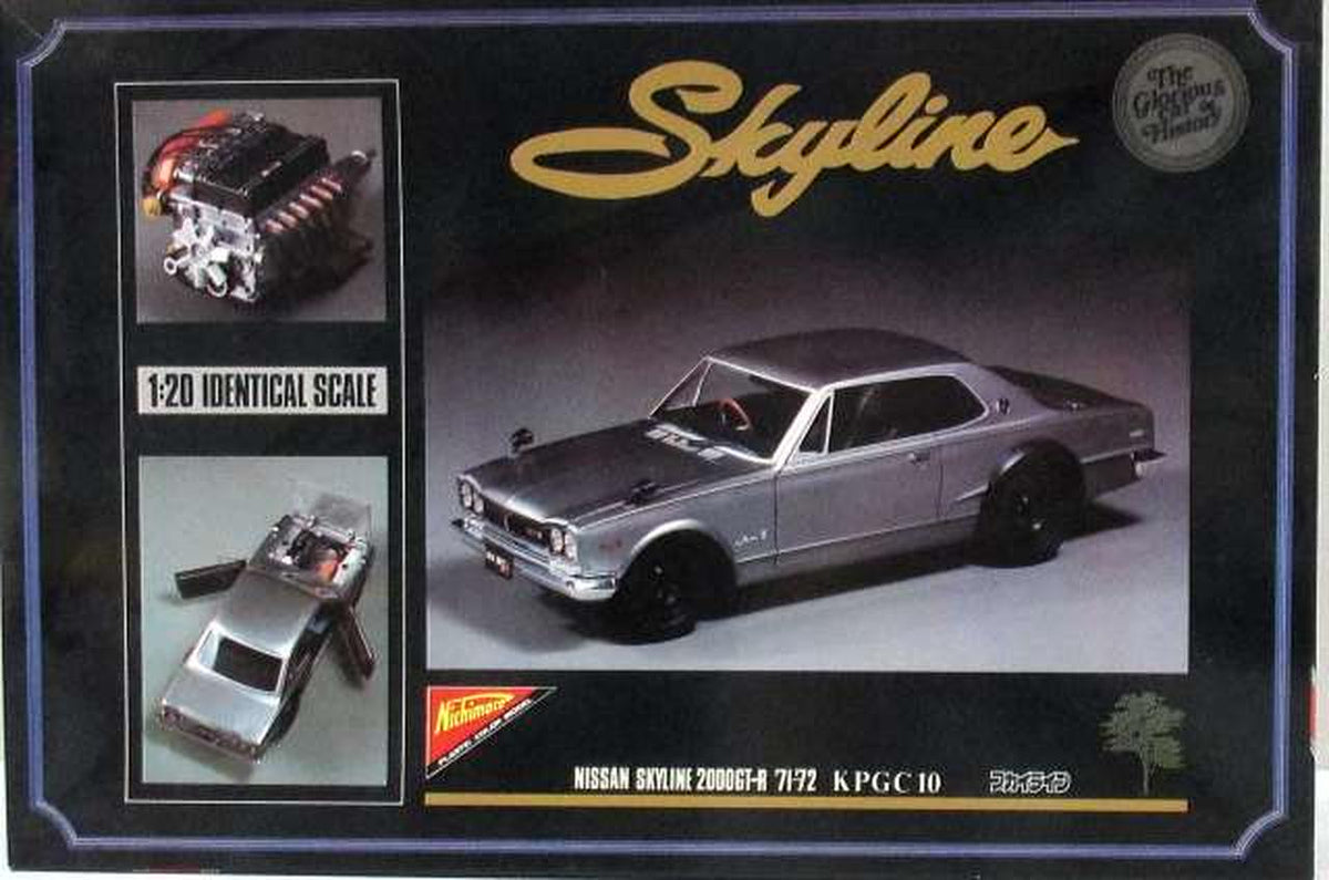 Nichimo 1/20 Nissan Skyline 2000GT-R Motorized Kit [MC2091] - Banzai Thrifting | BanzaiHobby