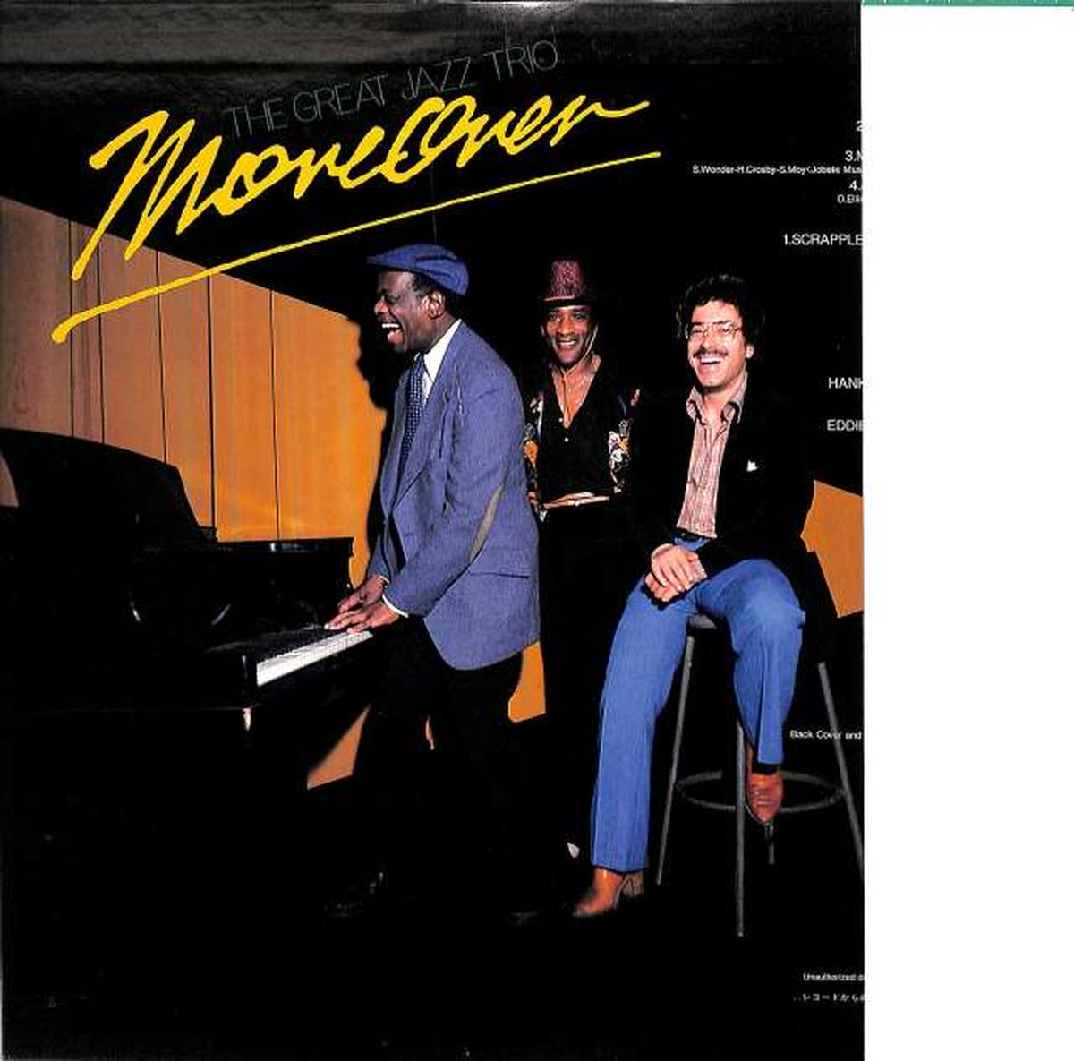 Nippon Phonogram The Great Jazz Trio "More Over" 27PJ-1003