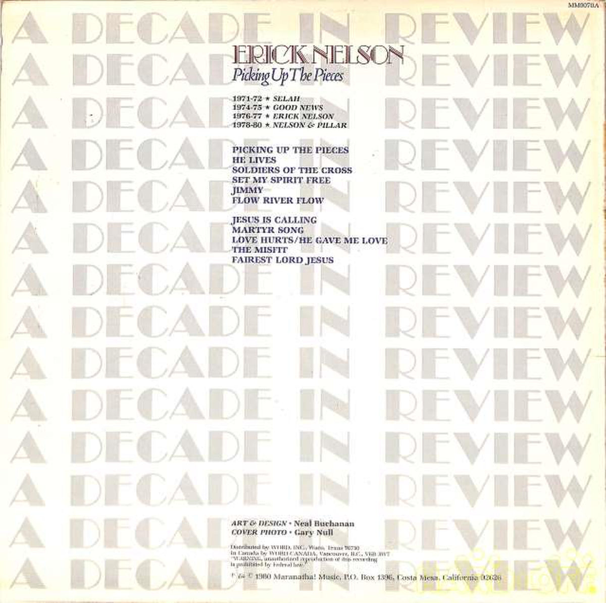 Maranatha (imported, rice) Eric Nilsson "Picking Up the Pieces" MM-0070