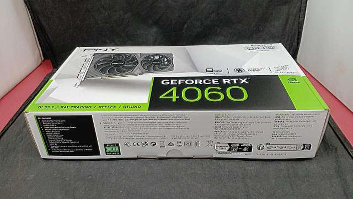 PNY Graphics Card: GEFORCE RTX 4060 8GB VERTO