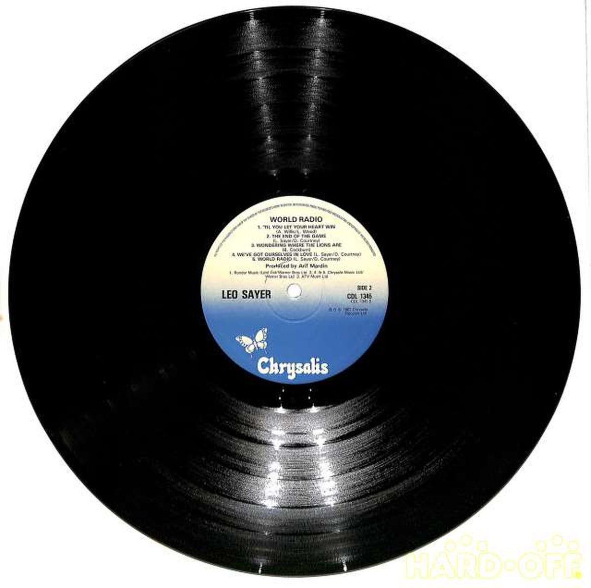 Chrysalis (import, English) Leo Thayer 'World Radio' CDL-1345