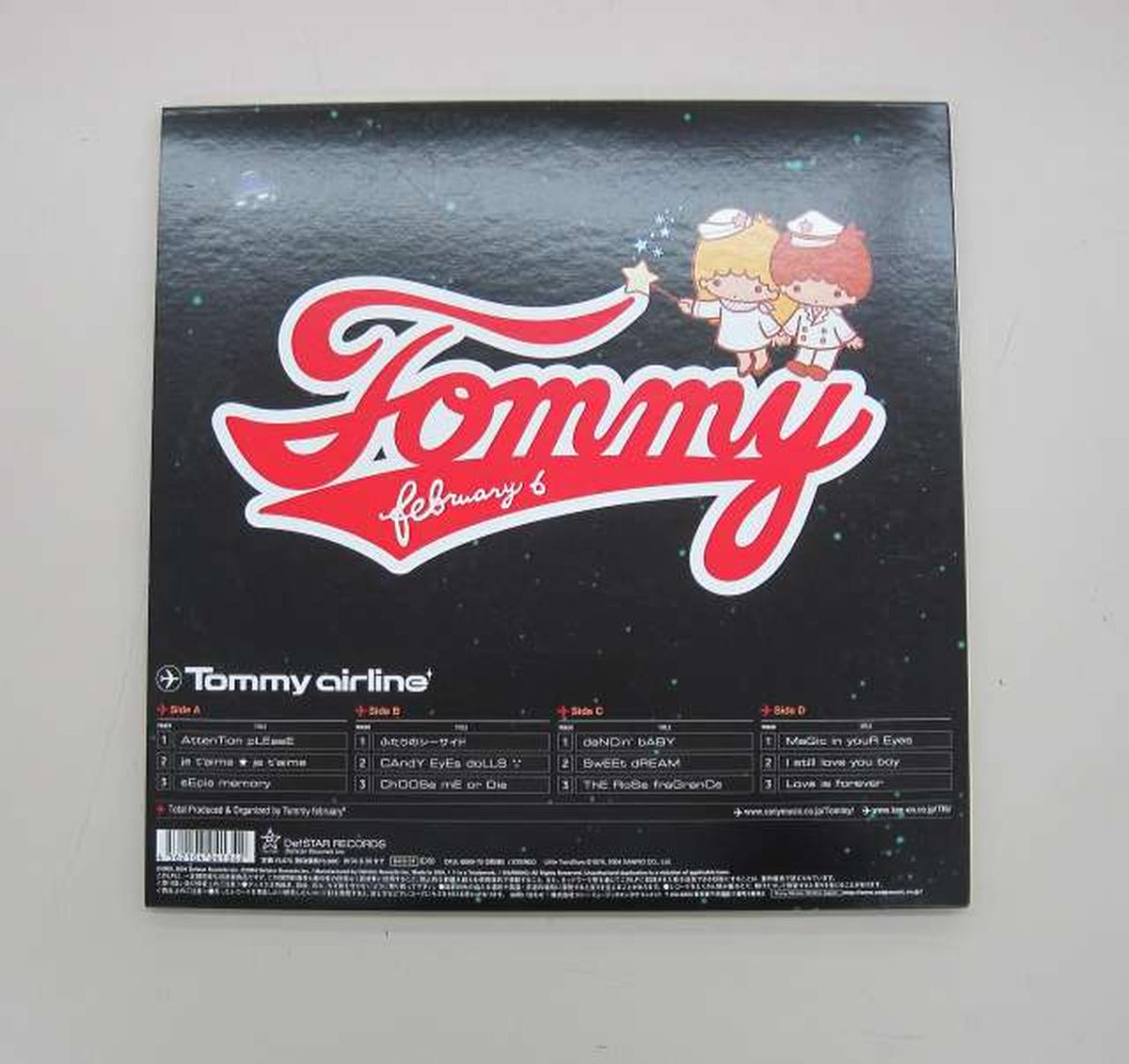 DEFSTAR RECORDS TOMMY FEBRUARY　TOMMY AIRLINE DFJL 6069-70