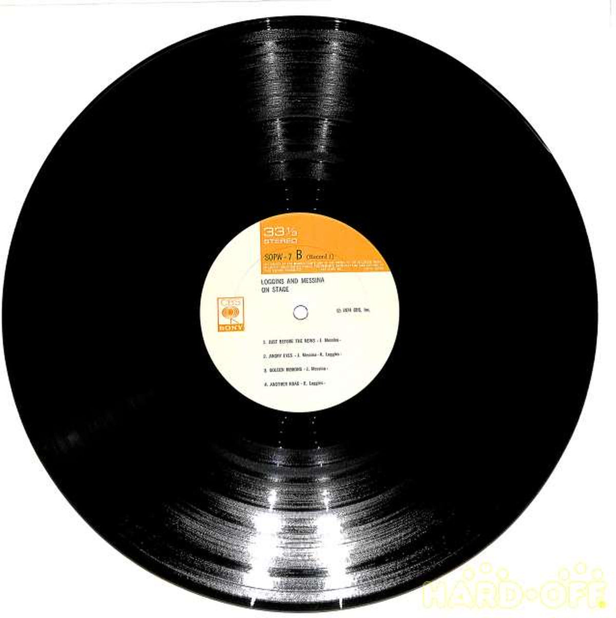 CBS Sony Loggins & Messina "On Stage" SOPW-7~8 2LP