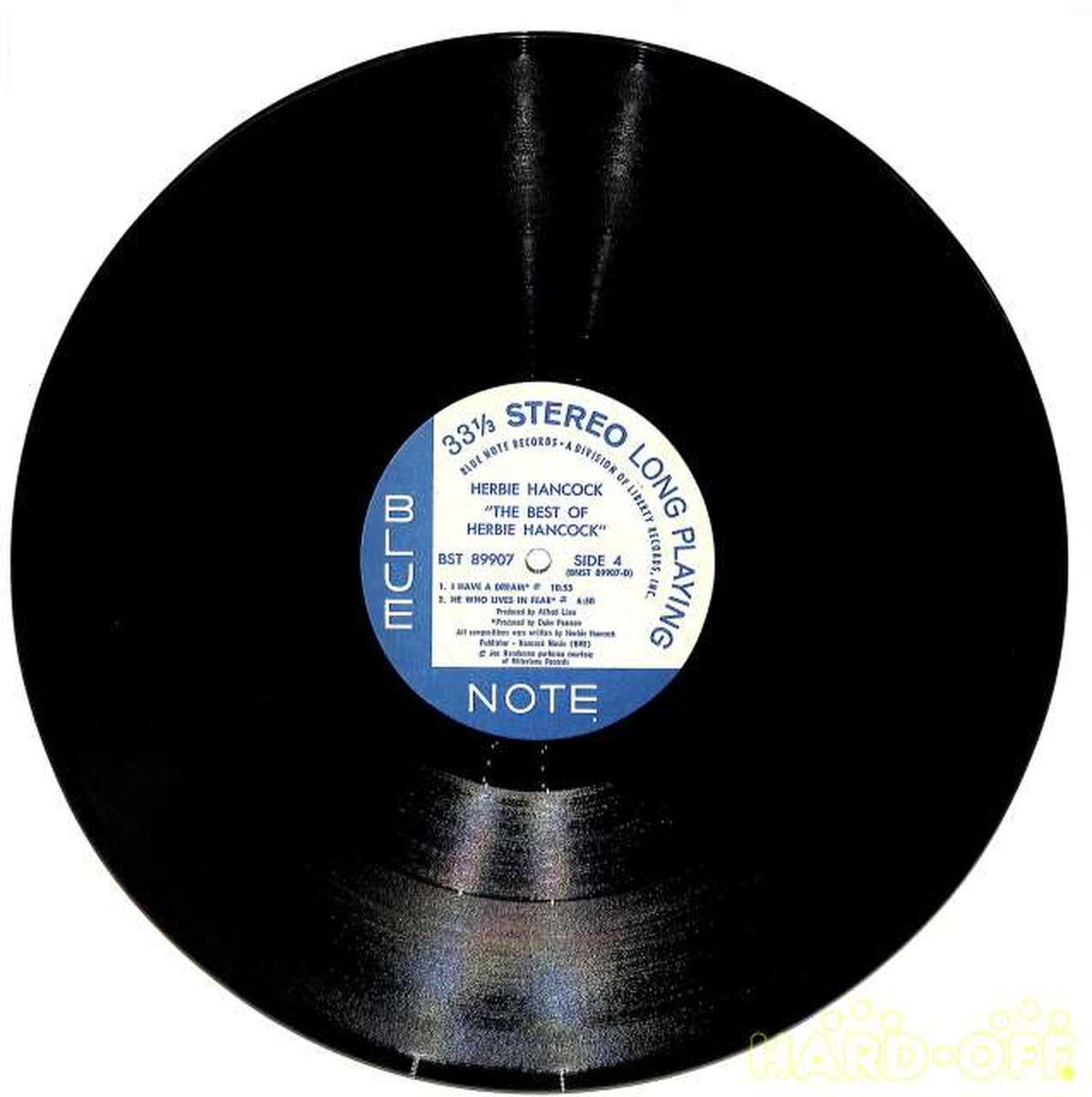 Toshiba Onko (Blue Note) Herbie Hancock "The Best of Herbie Hancock BST-89907 (Exported to USA)