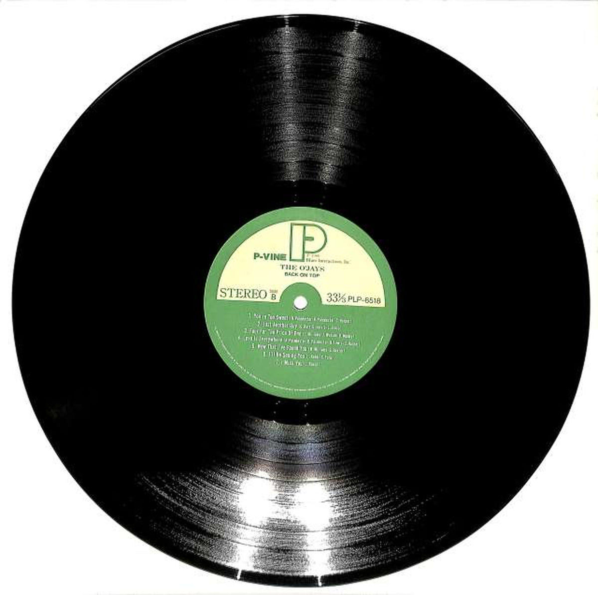 P-VINE Ojays 'Back On Top' PLP-6518