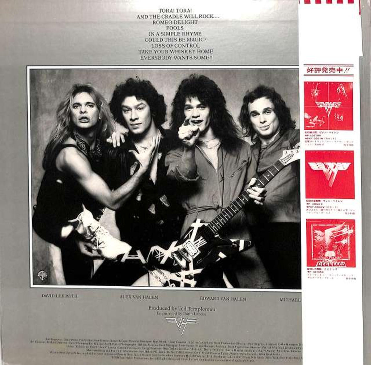 Warner Pioneer Van Halen "Dark Code" P-10801W