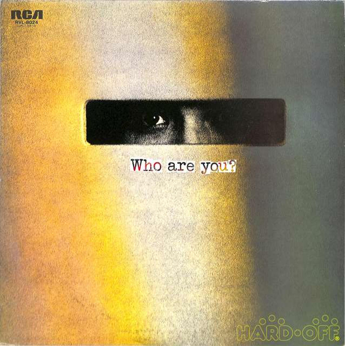 RVC Masahiro Kuwana: "WHO ARE YOU?" RVL-8024