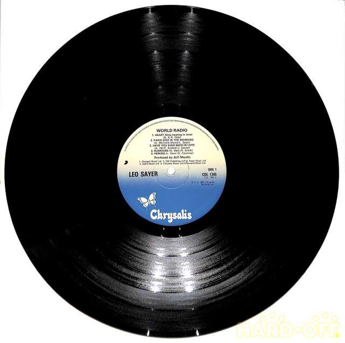 Chrysalis (import, English) Leo Thayer 'World Radio' CDL-1345