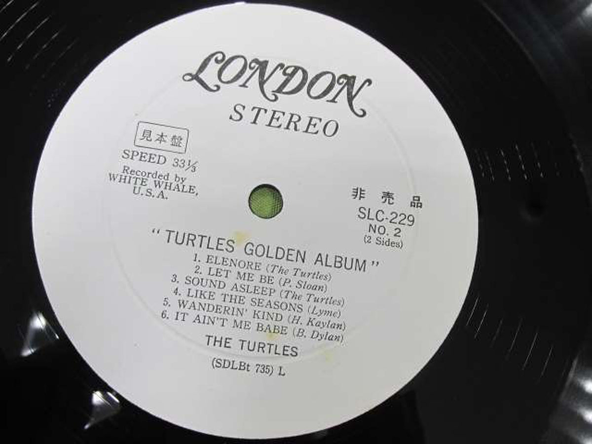King Records Western Music SLC229 Turtles Golden Album Sample Disc