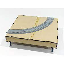 KATO 24-056 T-TRAK Module Board Kit Corner (N scale) - BanzaiHobby