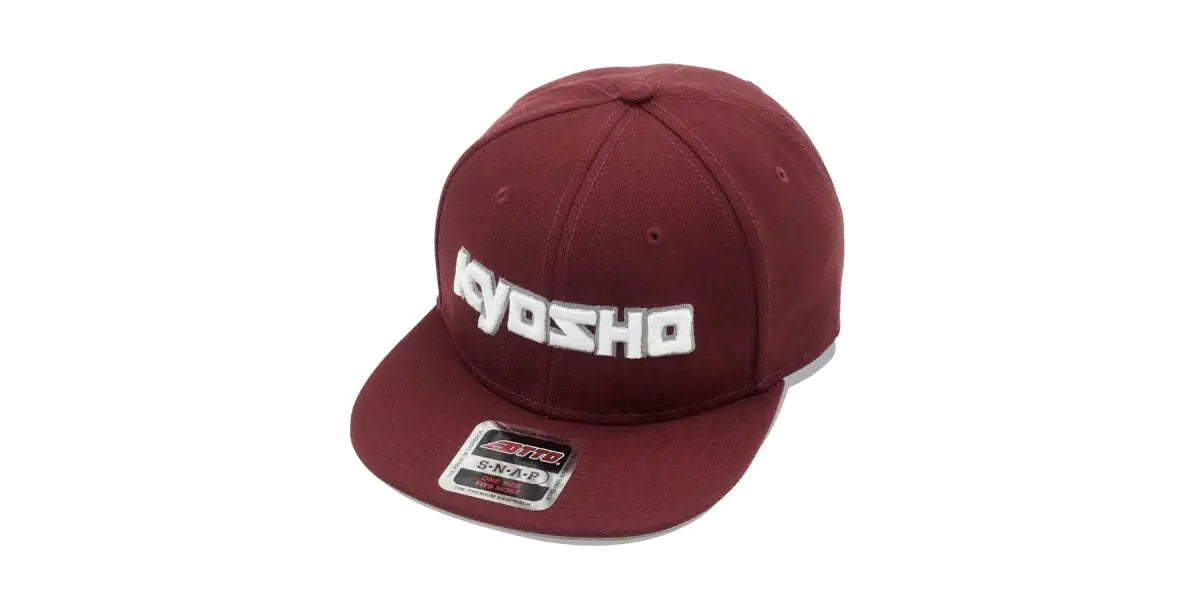 Kyosho KOS-CAP01BG KYOSHO 3D Cap (Burgundy/Free)