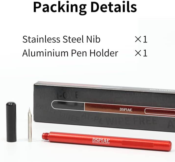 Plamokojo AT-PL Aluminum Fountain Pen for Inking