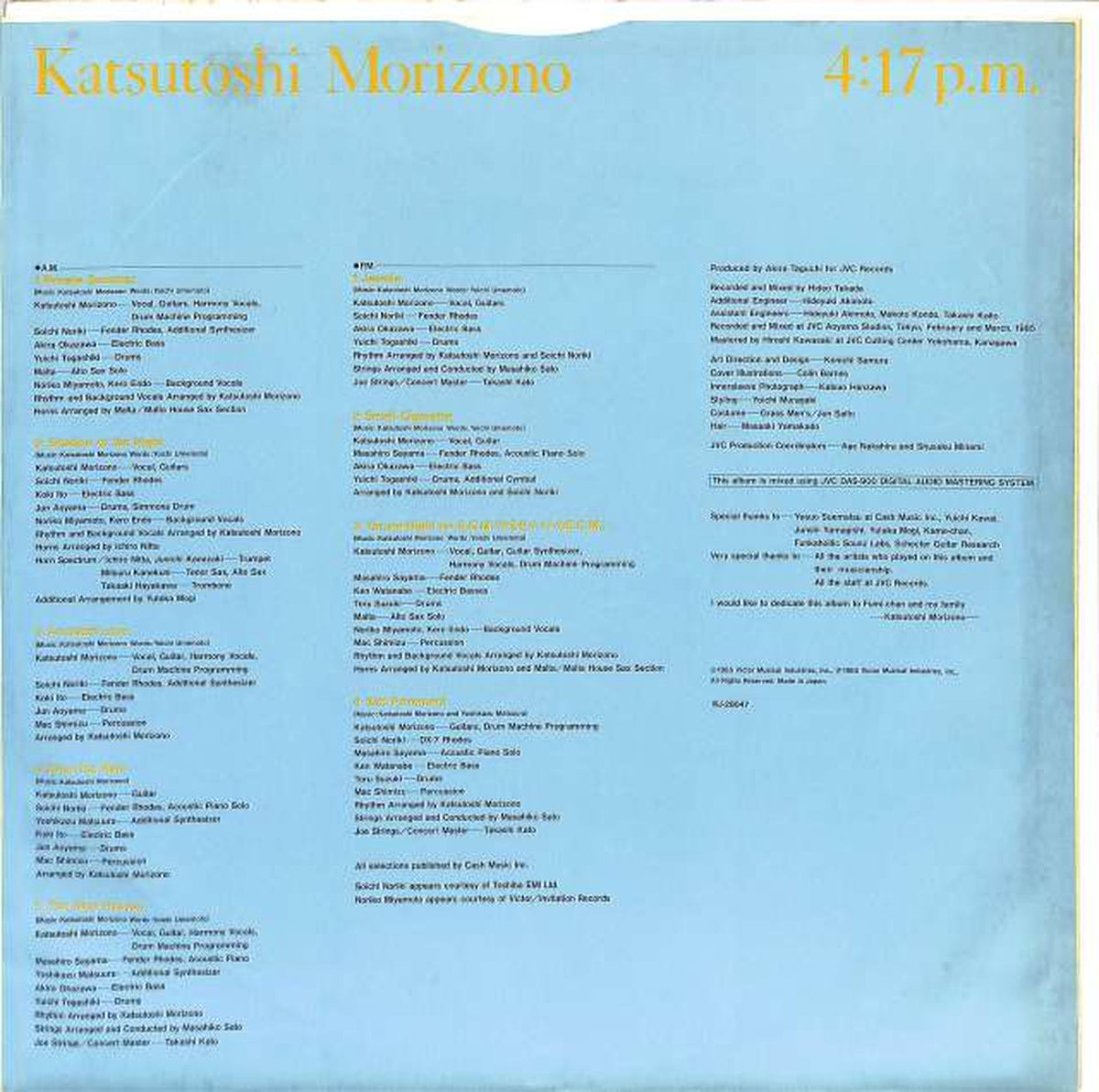 Victor Katsutoshi Morison "4:17PM" VIJ-28047